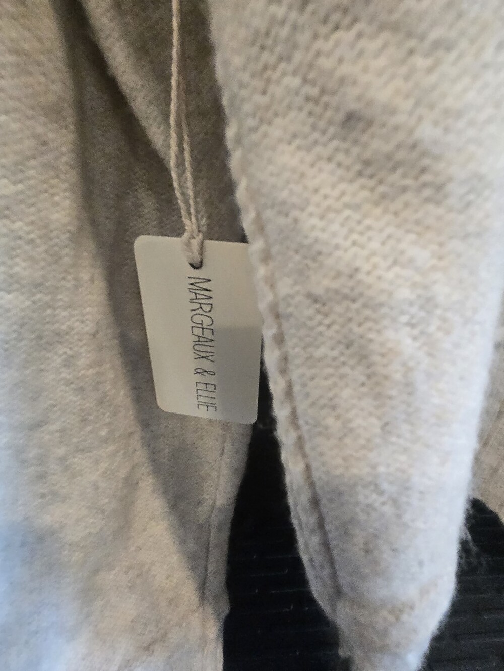 NWT! Cozy Cream Waffle Knit Women's Sweater. Size XL - Picture 6 of 8
